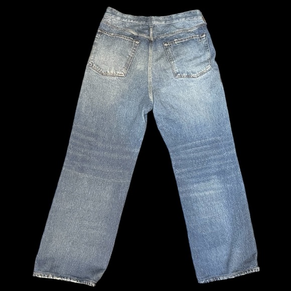 rag & bone Blue Straight Ankle Jeans - Picture 4 of 13